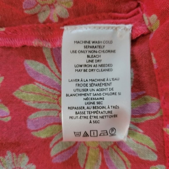 Free People Indigo Molly Floral Tunic size medium - Picture 12 of 13